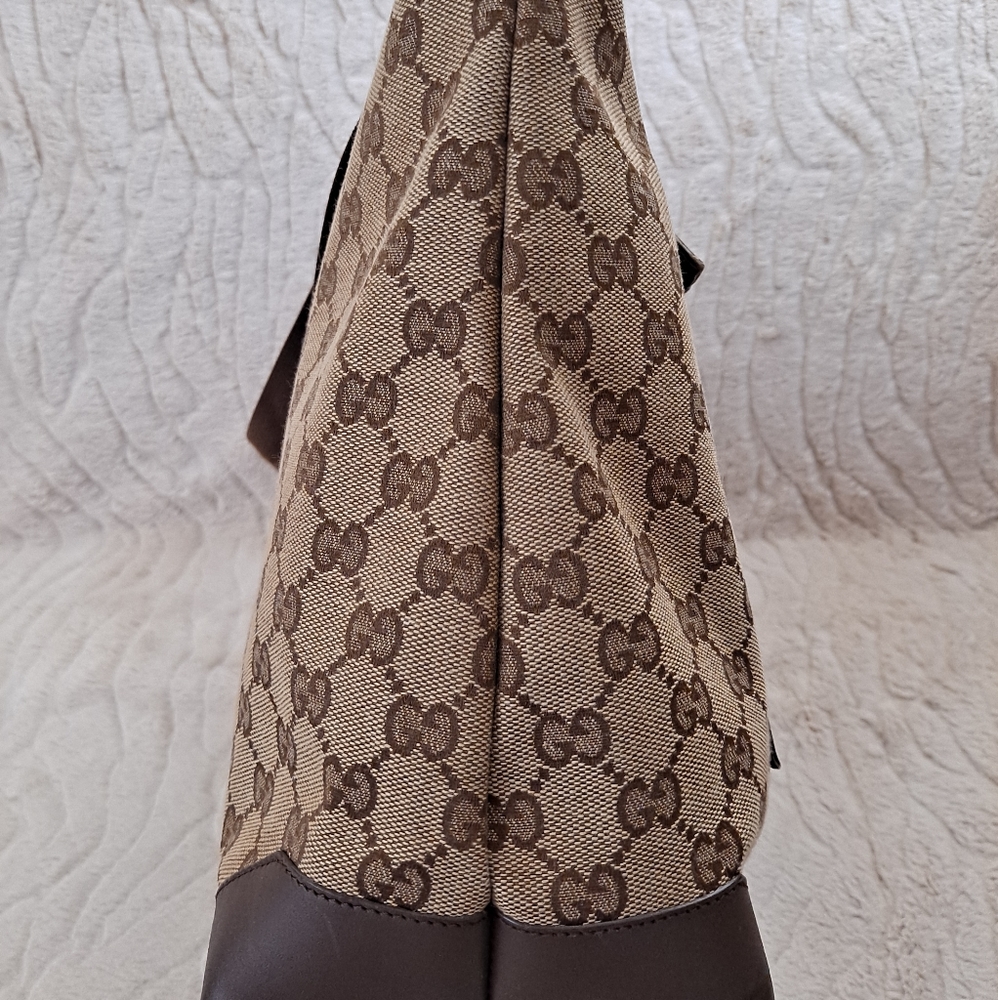 Gucci Brown Vintage Tote Bag - Picture 4 of 12